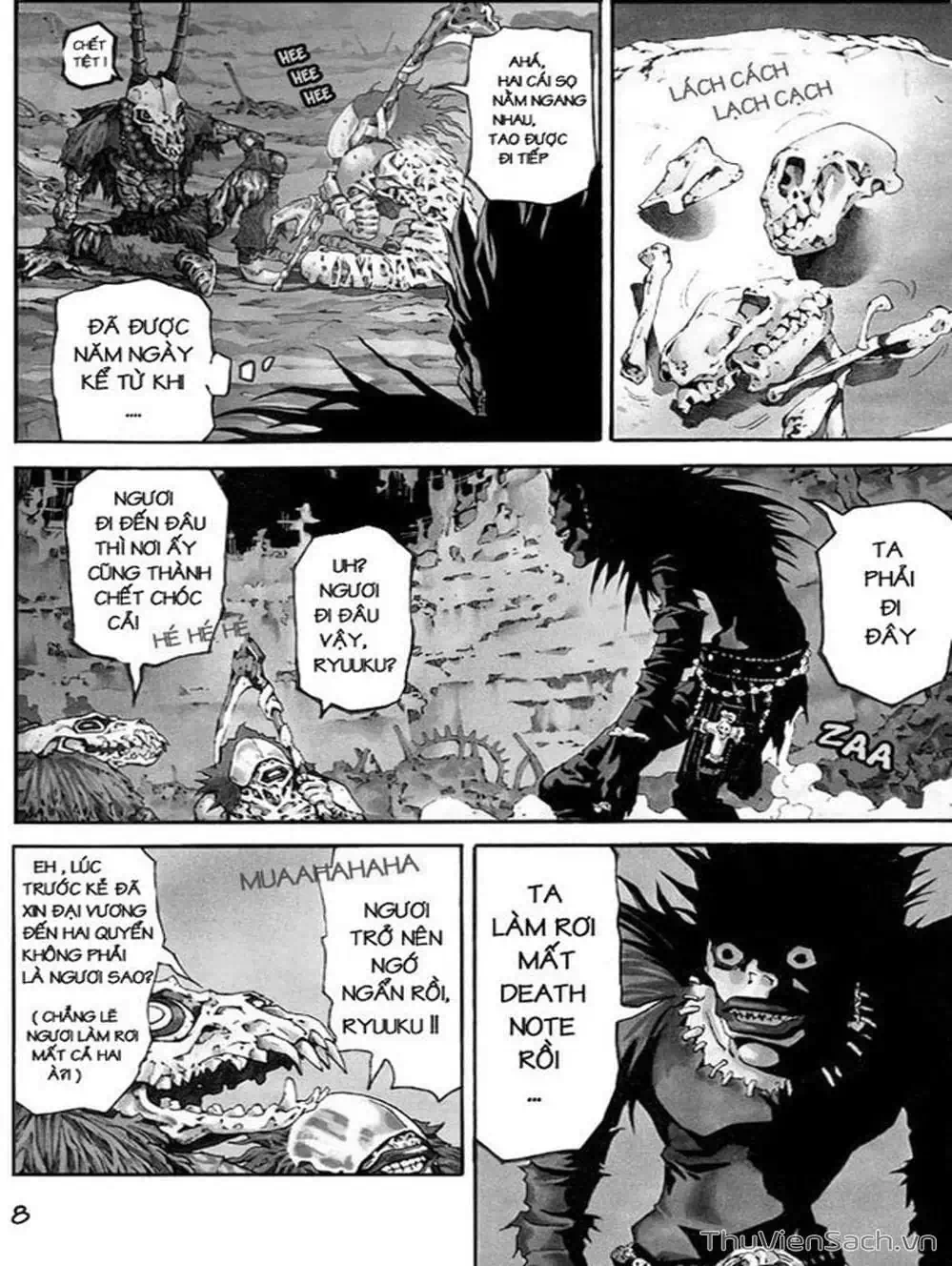 Truyện Tranh Cuốn Sổ Thiên Mệnh - Death Note trang 3