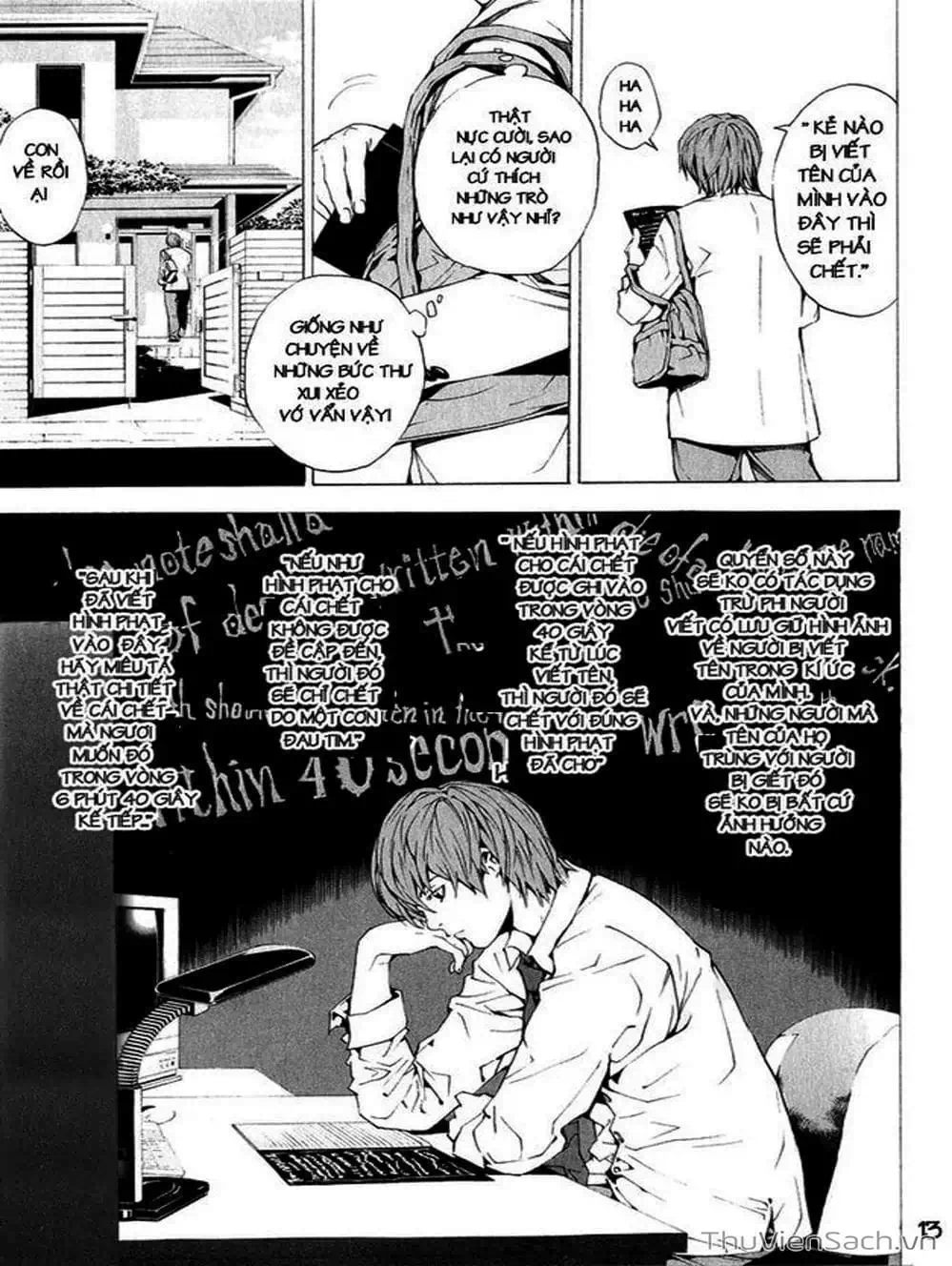 Truyện Tranh Cuốn Sổ Thiên Mệnh - Death Note trang 3