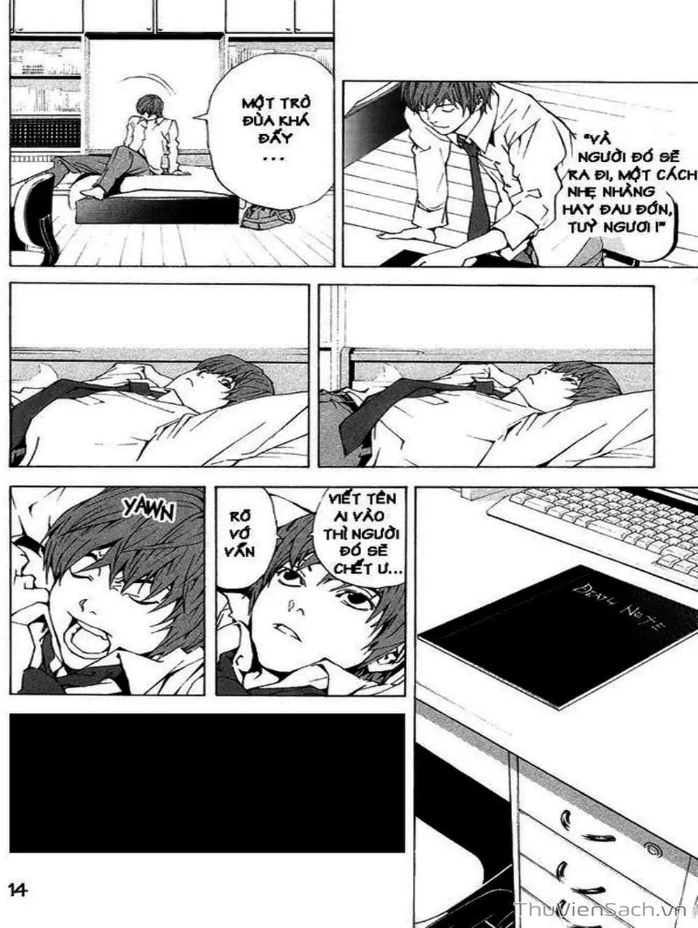 Truyện Tranh Cuốn Sổ Thiên Mệnh - Death Note trang 3
