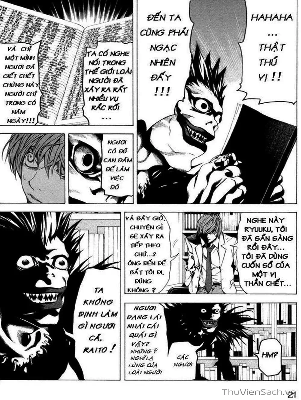 Truyện Tranh Cuốn Sổ Thiên Mệnh - Death Note trang 3