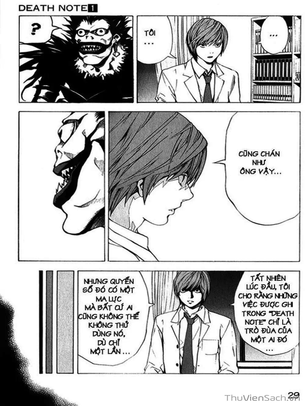 Truyện Tranh Cuốn Sổ Thiên Mệnh - Death Note trang 3