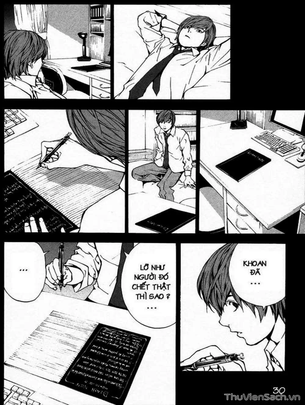 Truyện Tranh Cuốn Sổ Thiên Mệnh - Death Note trang 3