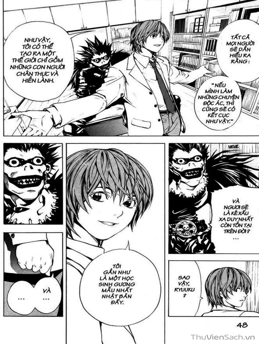 Truyện Tranh Cuốn Sổ Thiên Mệnh - Death Note trang 3