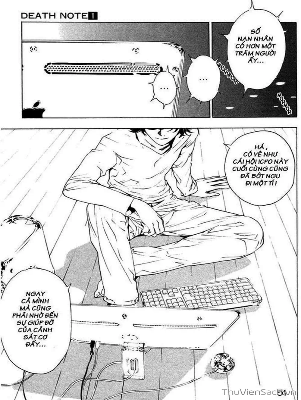 Truyện Tranh Cuốn Sổ Thiên Mệnh - Death Note trang 3