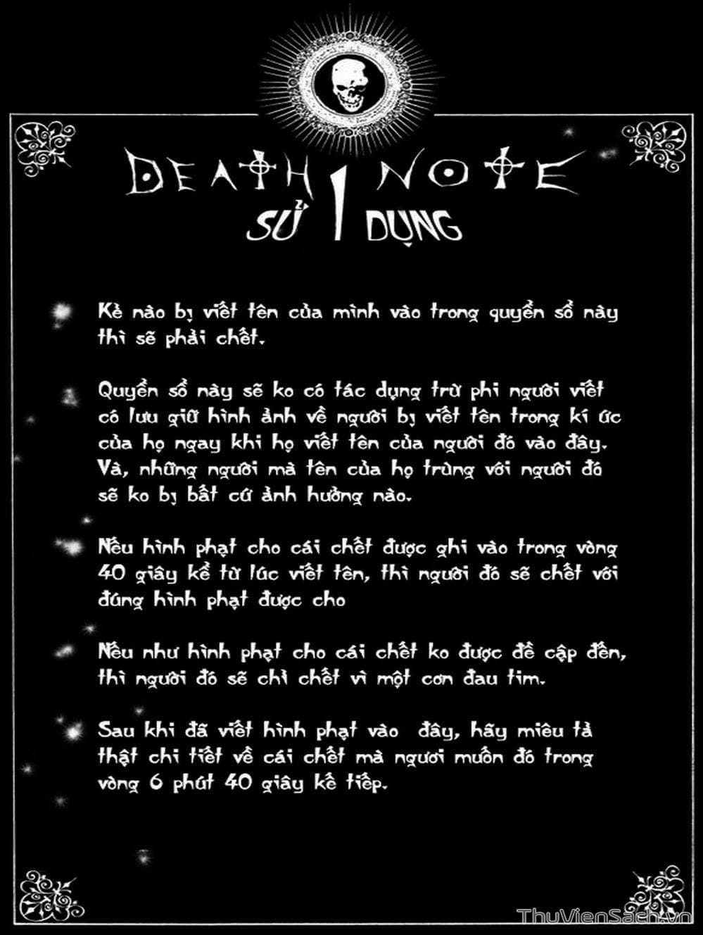 Truyện Tranh Cuốn Sổ Thiên Mệnh - Death Note trang 53