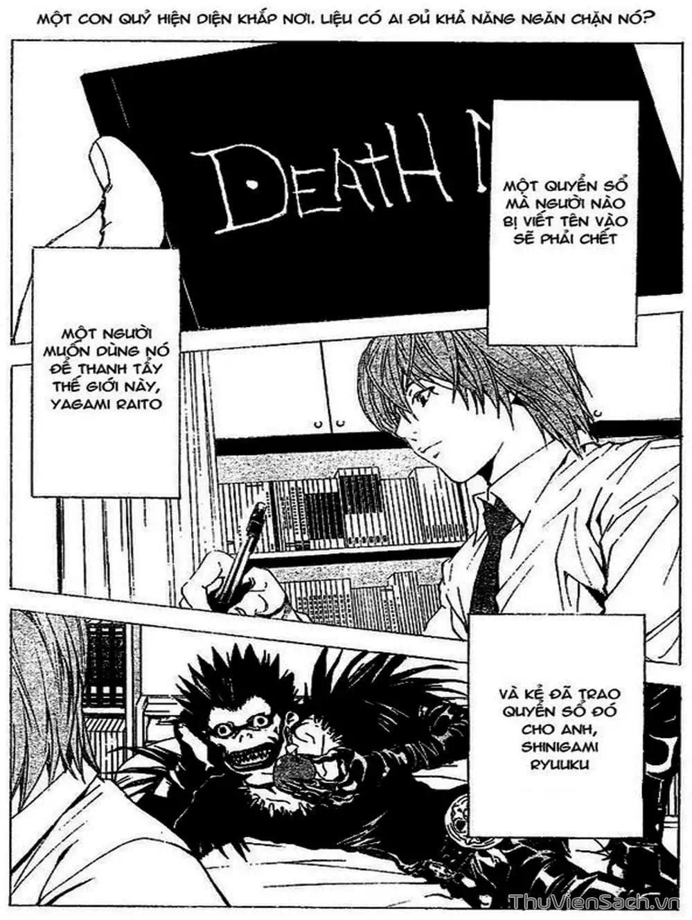Truyện Tranh Cuốn Sổ Thiên Mệnh - Death Note trang 3