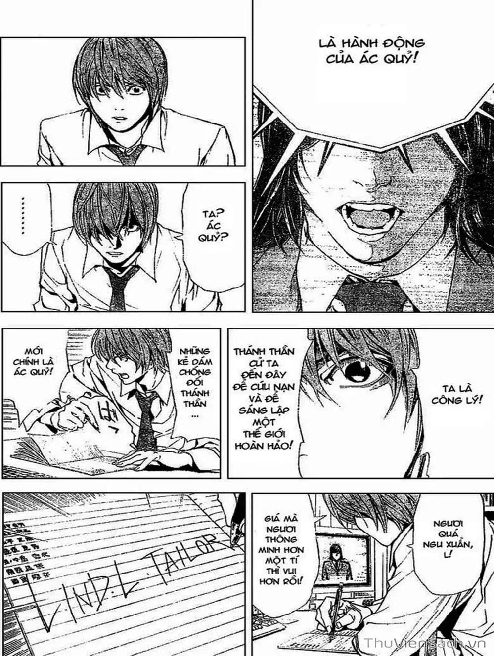 Truyện Tranh Cuốn Sổ Thiên Mệnh - Death Note trang 3