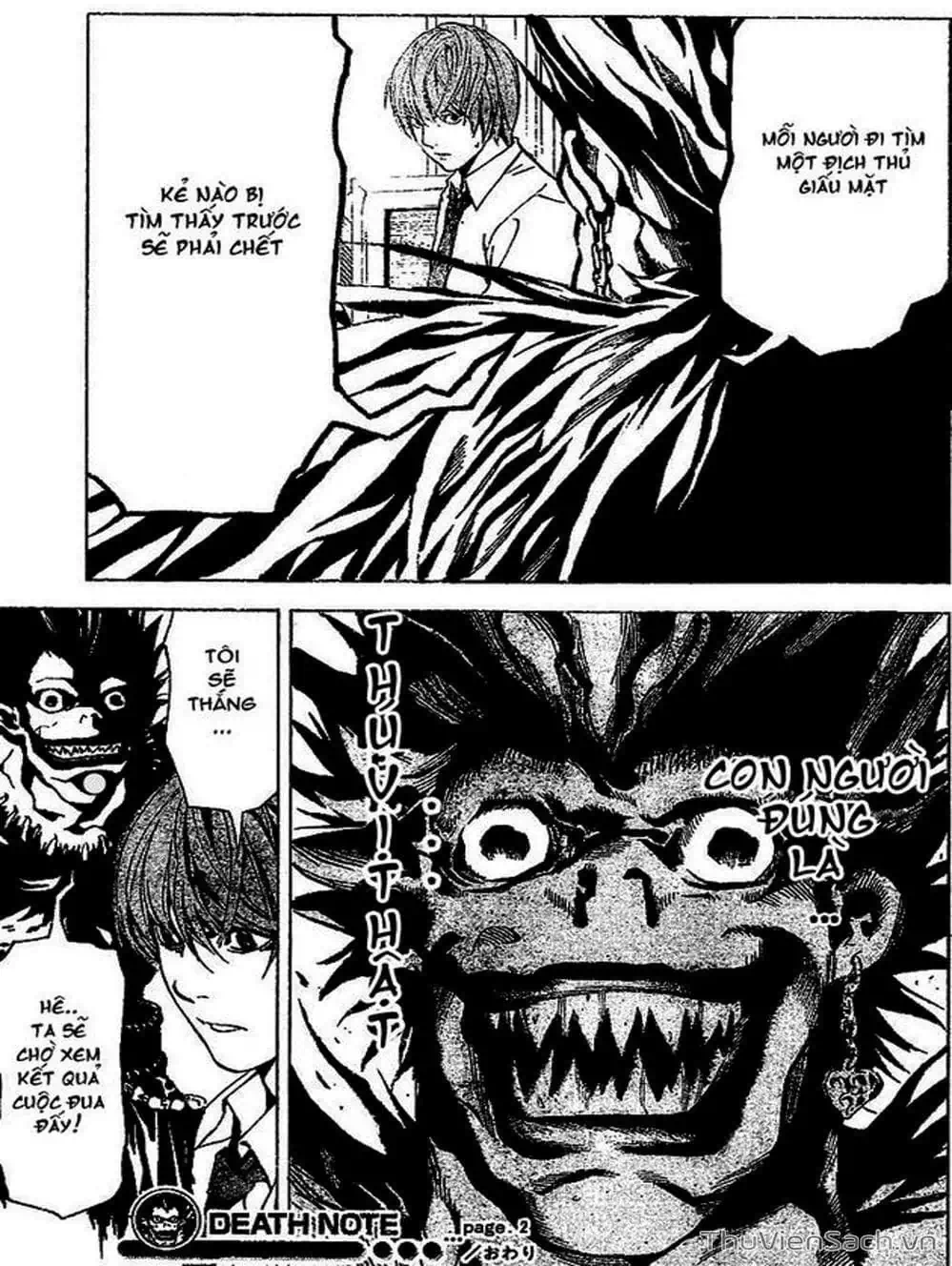 Truyện Tranh Cuốn Sổ Thiên Mệnh - Death Note trang 3