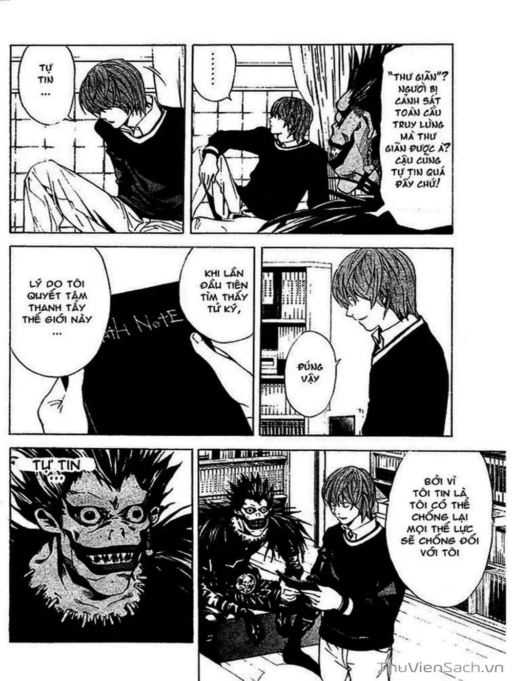 Truyện Tranh Cuốn Sổ Thiên Mệnh - Death Note trang 3