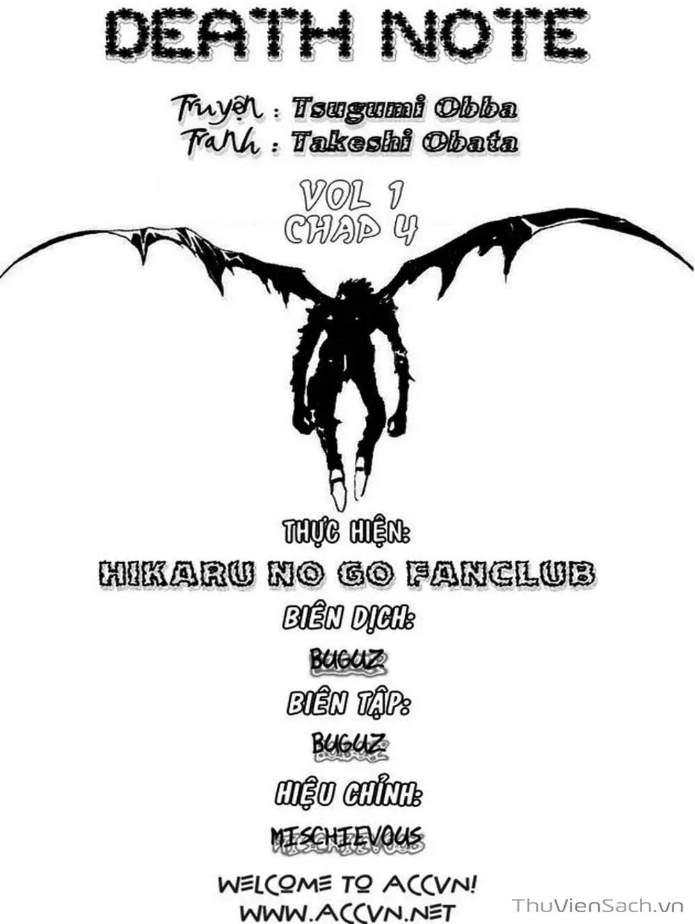 Truyện Tranh Cuốn Sổ Thiên Mệnh - Death Note trang 3