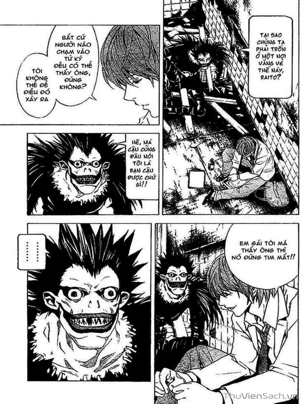 Truyện Tranh Cuốn Sổ Thiên Mệnh - Death Note trang 3