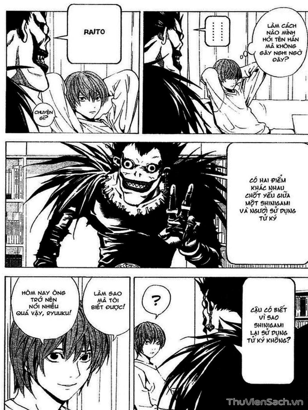 Truyện Tranh Cuốn Sổ Thiên Mệnh - Death Note trang 143