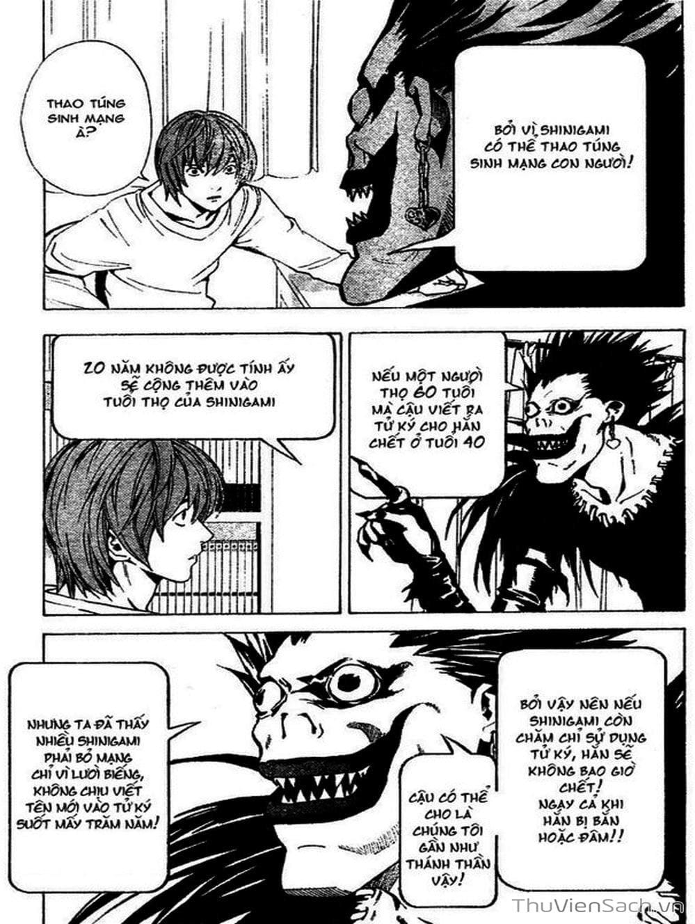 Truyện Tranh Cuốn Sổ Thiên Mệnh - Death Note trang 144