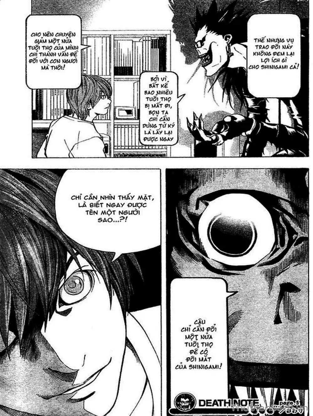 Truyện Tranh Cuốn Sổ Thiên Mệnh - Death Note trang 3