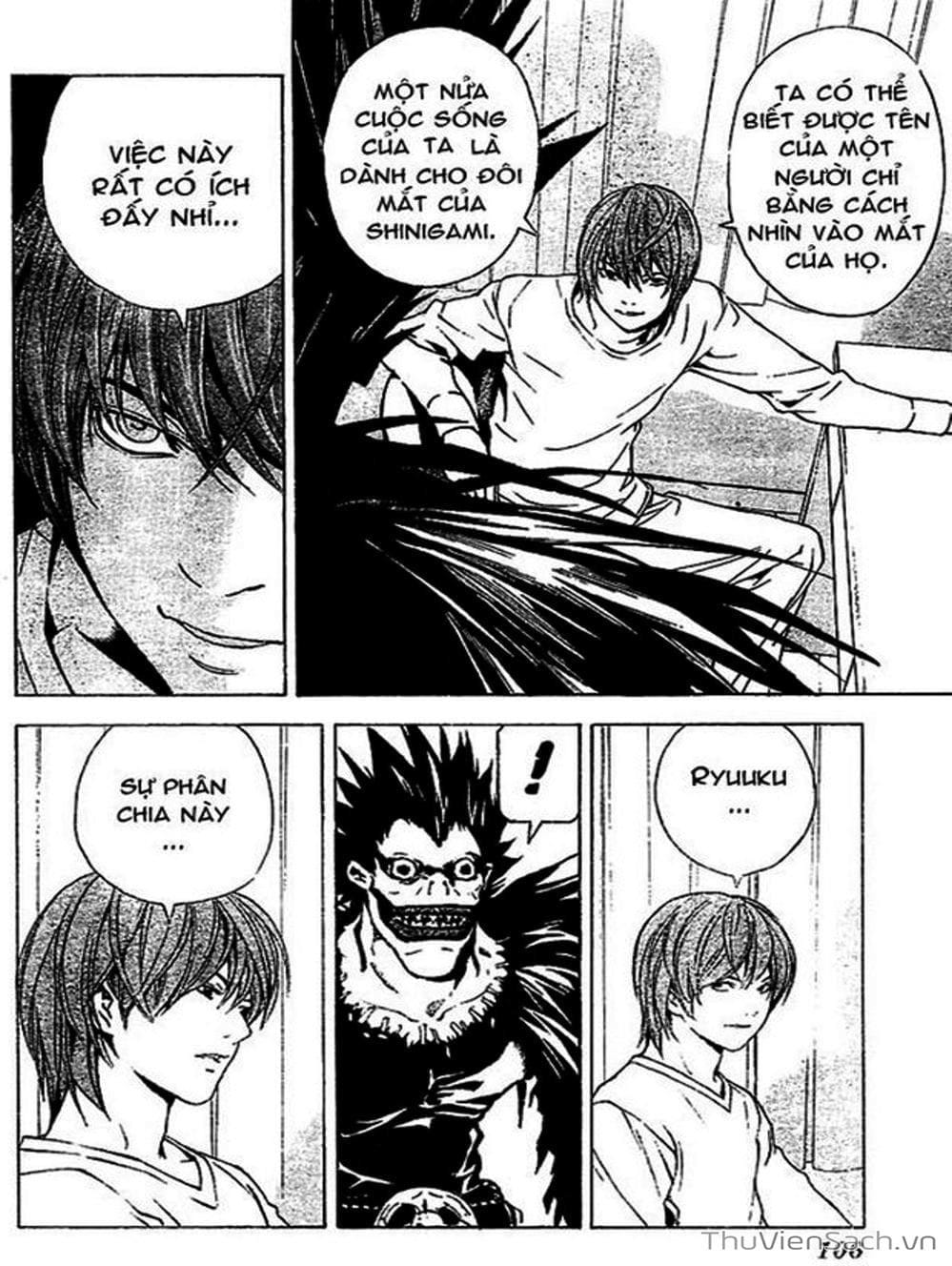 Truyện Tranh Cuốn Sổ Thiên Mệnh - Death Note trang 154