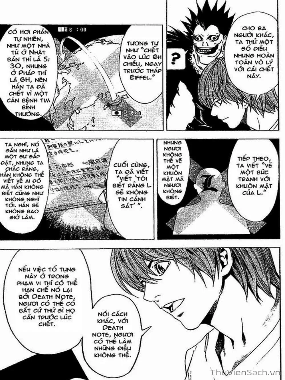 Truyện Tranh Cuốn Sổ Thiên Mệnh - Death Note trang 3