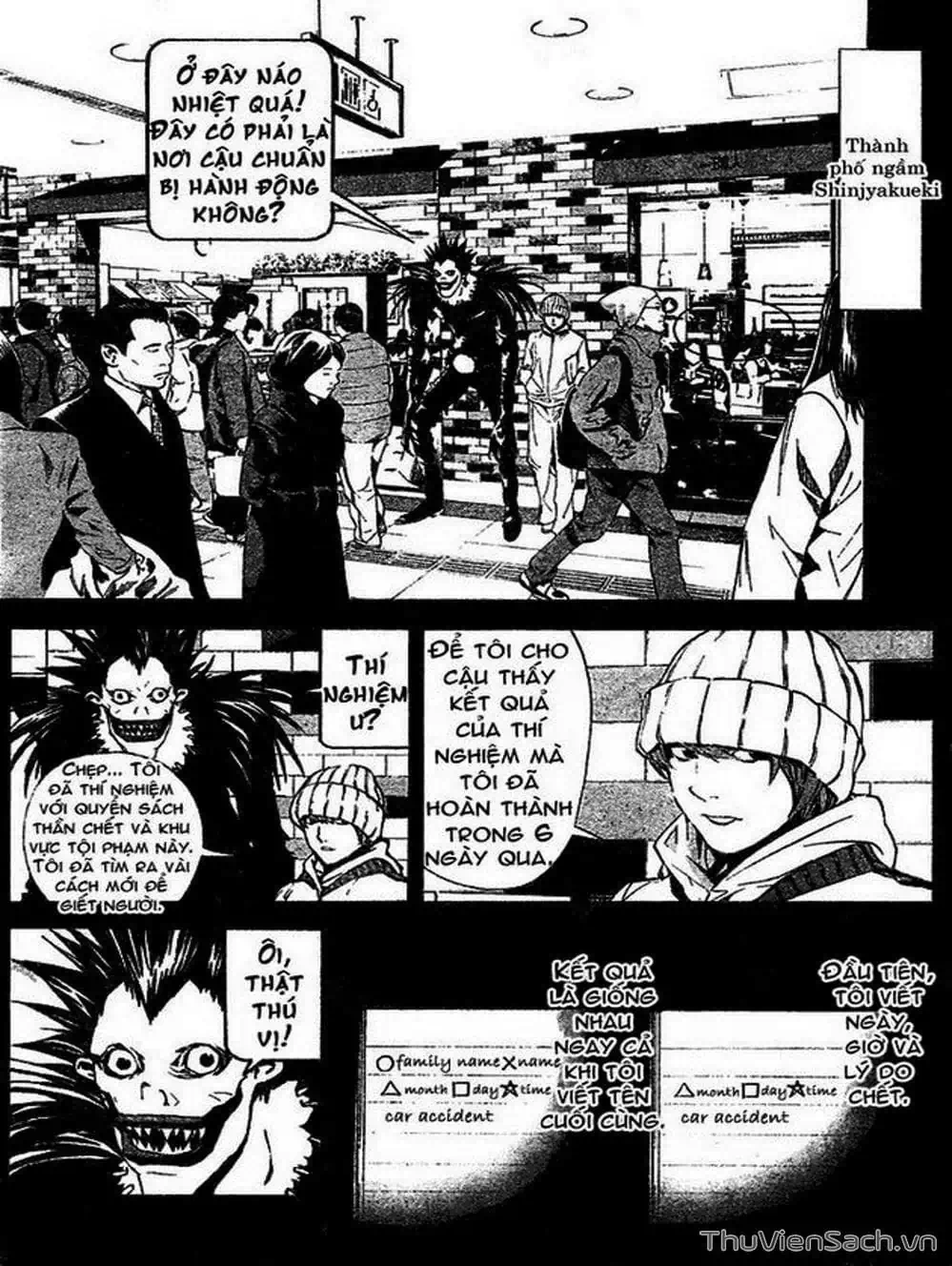 Truyện Tranh Cuốn Sổ Thiên Mệnh - Death Note trang 3