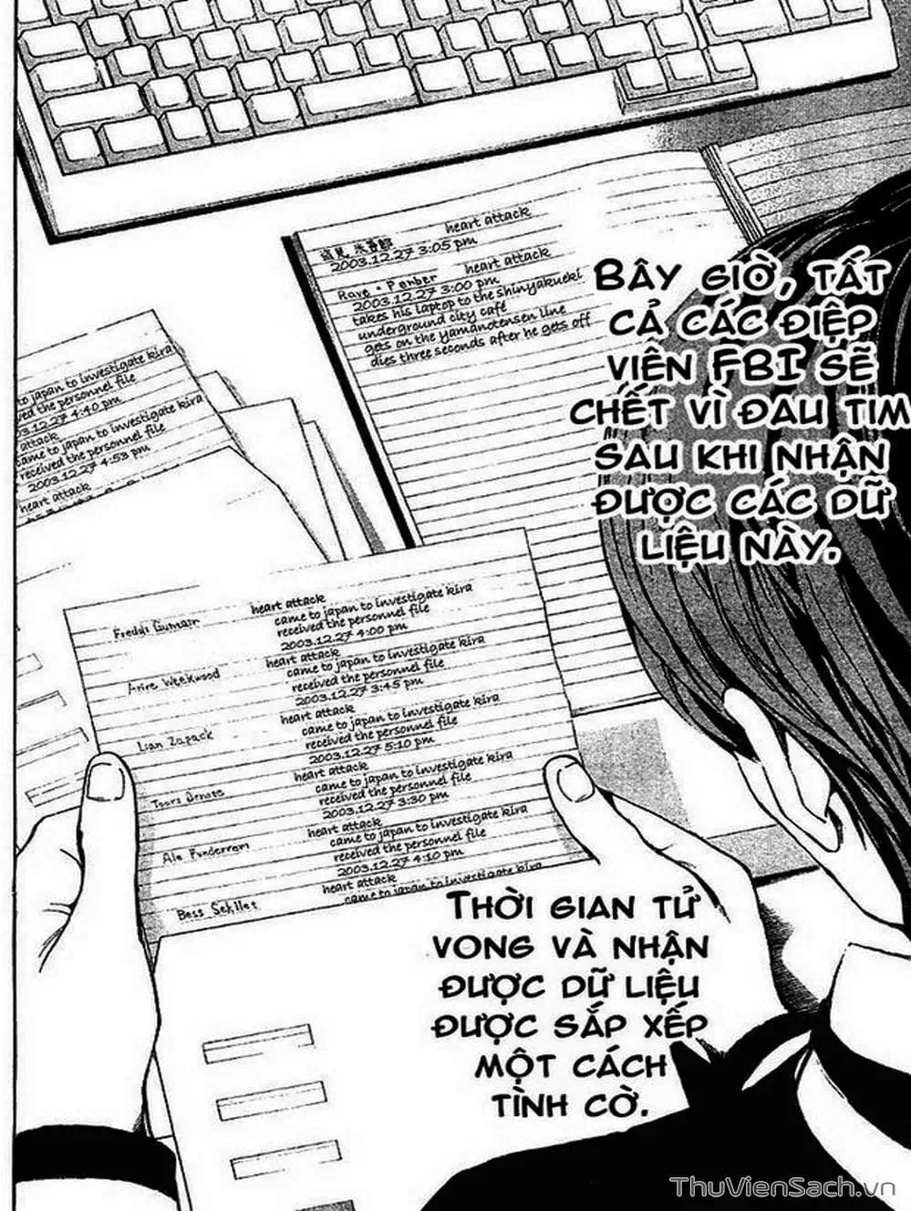 Truyện Tranh Cuốn Sổ Thiên Mệnh - Death Note trang 3