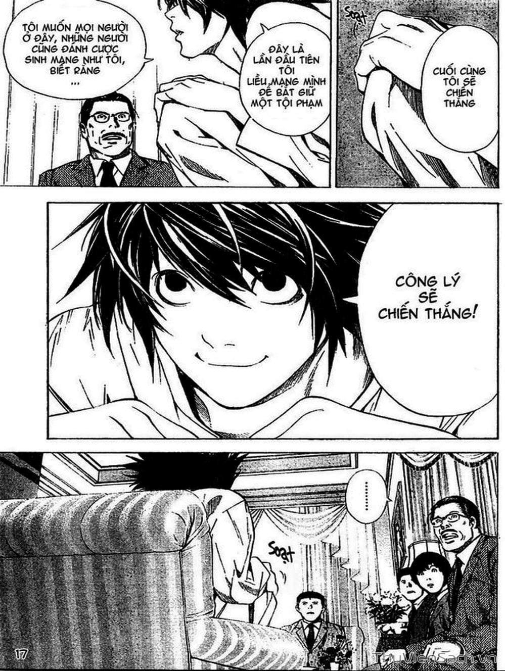 Truyện Tranh Cuốn Sổ Thiên Mệnh - Death Note trang 3