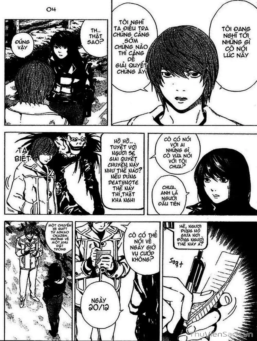 Truyện Tranh Cuốn Sổ Thiên Mệnh - Death Note trang 3