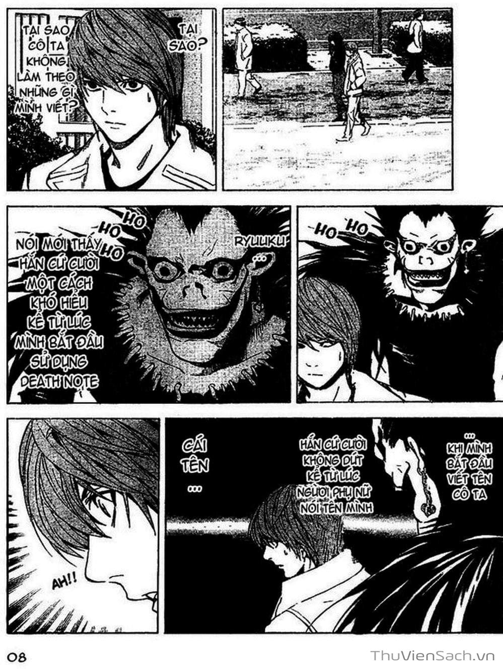 Truyện Tranh Cuốn Sổ Thiên Mệnh - Death Note trang 304