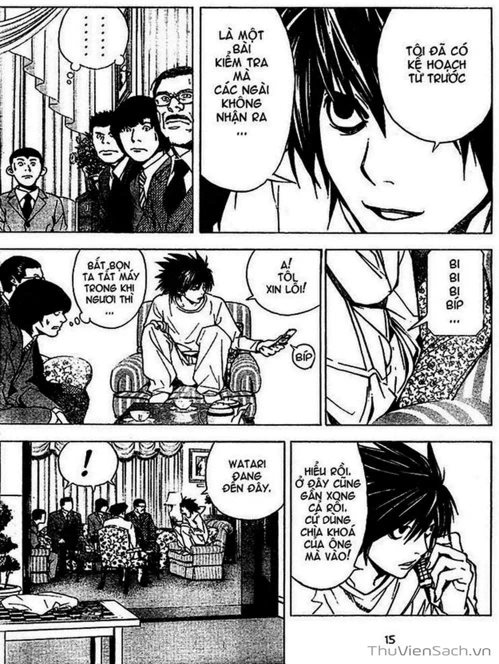 Truyện Tranh Cuốn Sổ Thiên Mệnh - Death Note trang 3