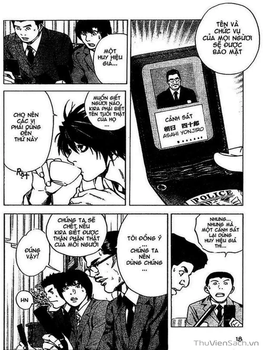 Truyện Tranh Cuốn Sổ Thiên Mệnh - Death Note trang 3
