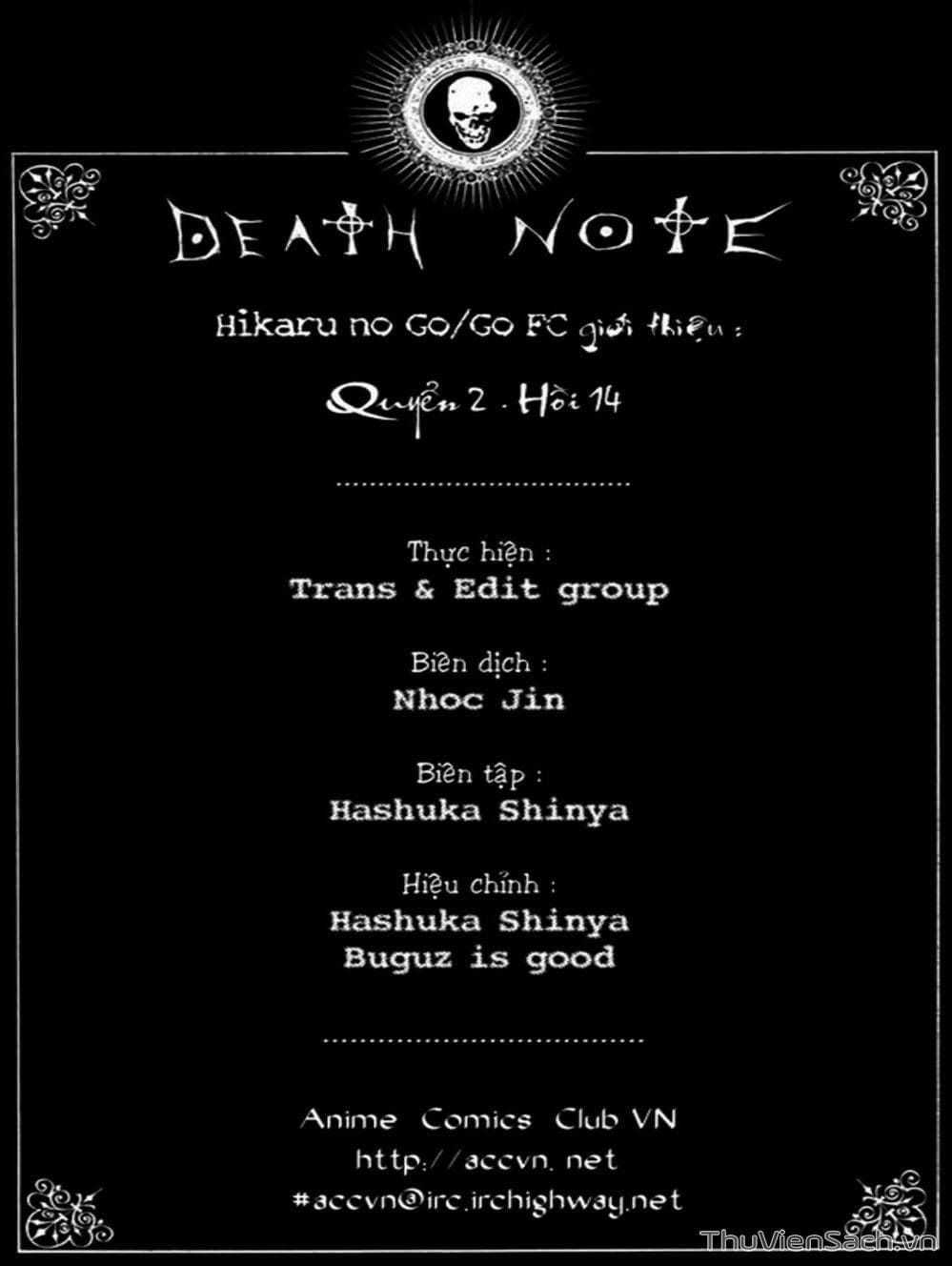 Truyện Tranh Cuốn Sổ Thiên Mệnh - Death Note trang 317