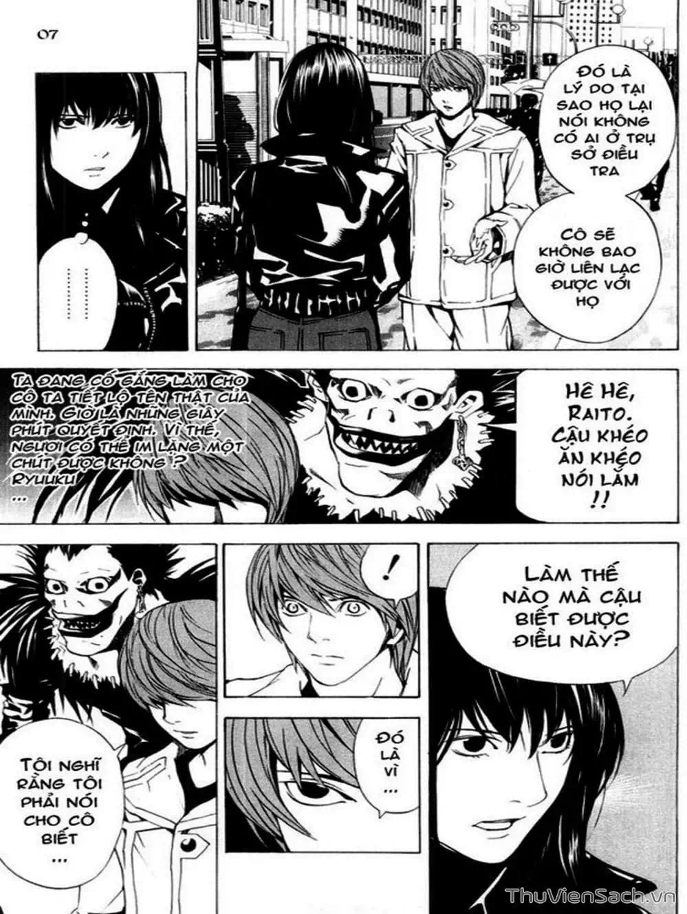 Truyện Tranh Cuốn Sổ Thiên Mệnh - Death Note trang 3