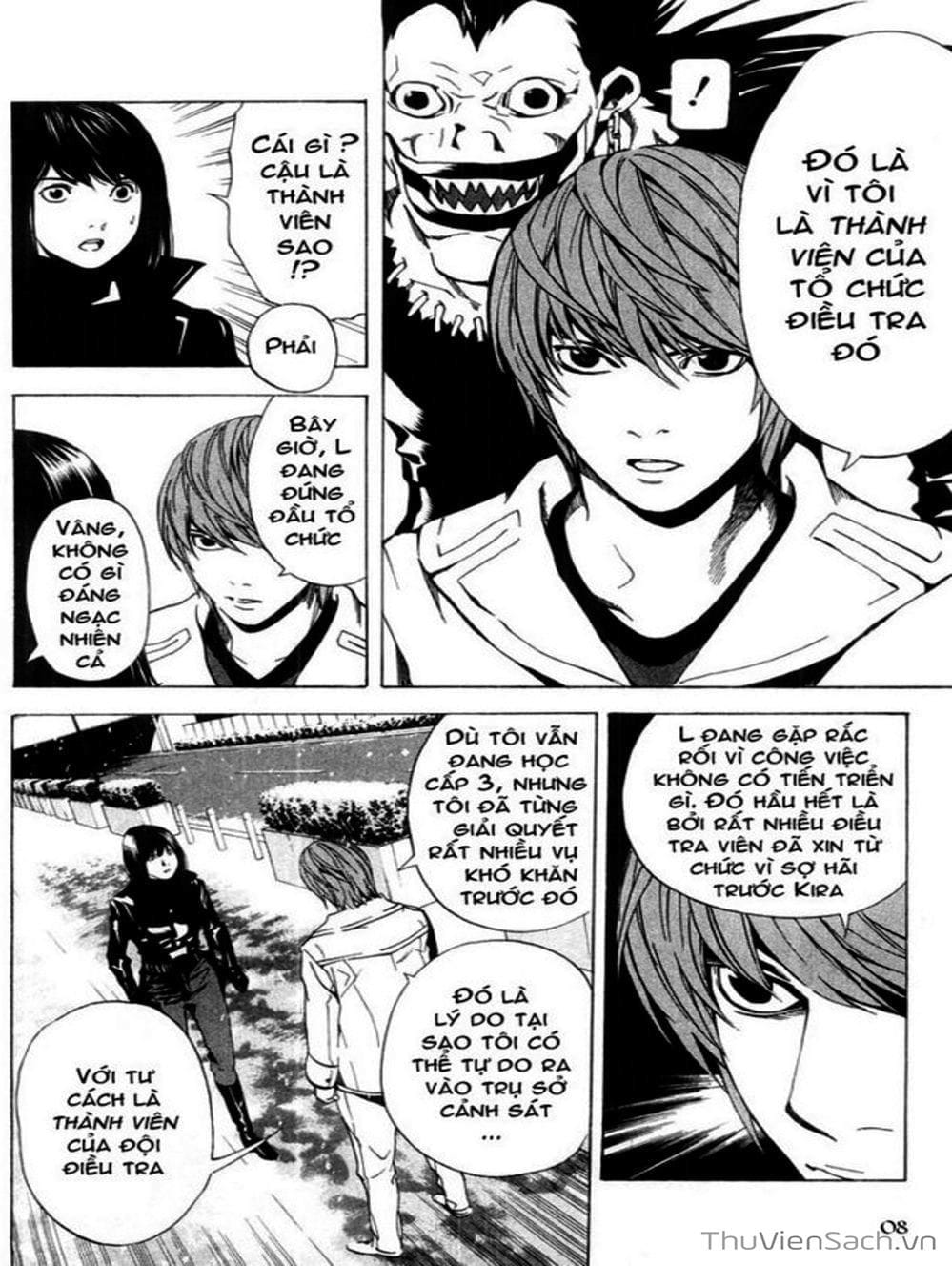 Truyện Tranh Cuốn Sổ Thiên Mệnh - Death Note trang 325