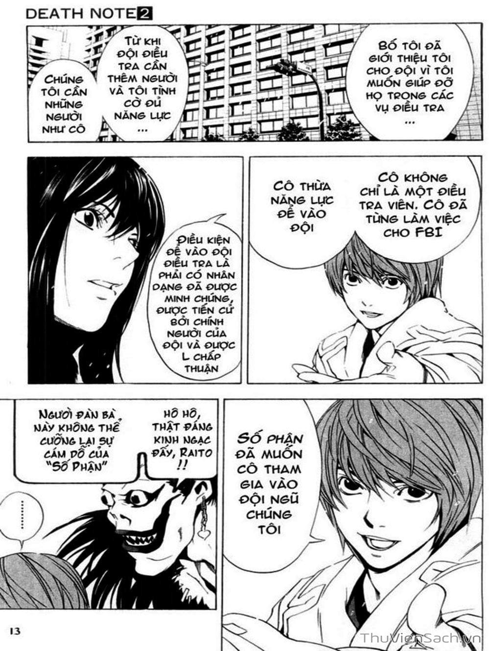 Truyện Tranh Cuốn Sổ Thiên Mệnh - Death Note trang 3