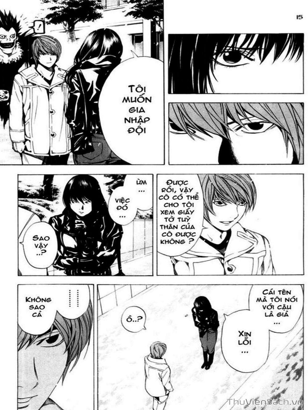 Truyện Tranh Cuốn Sổ Thiên Mệnh - Death Note trang 3