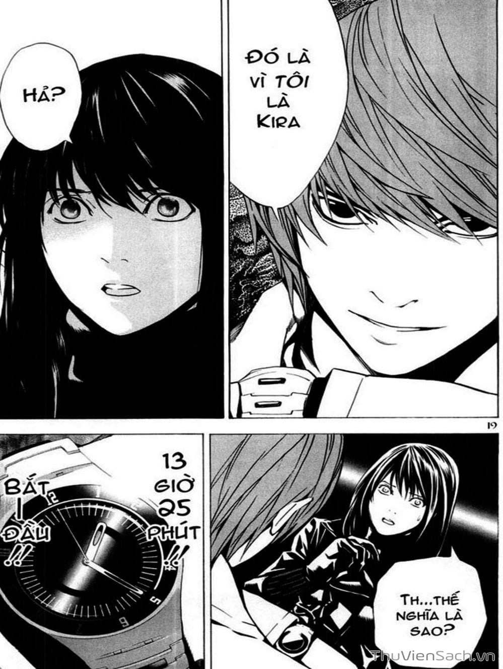 Truyện Tranh Cuốn Sổ Thiên Mệnh - Death Note trang 3