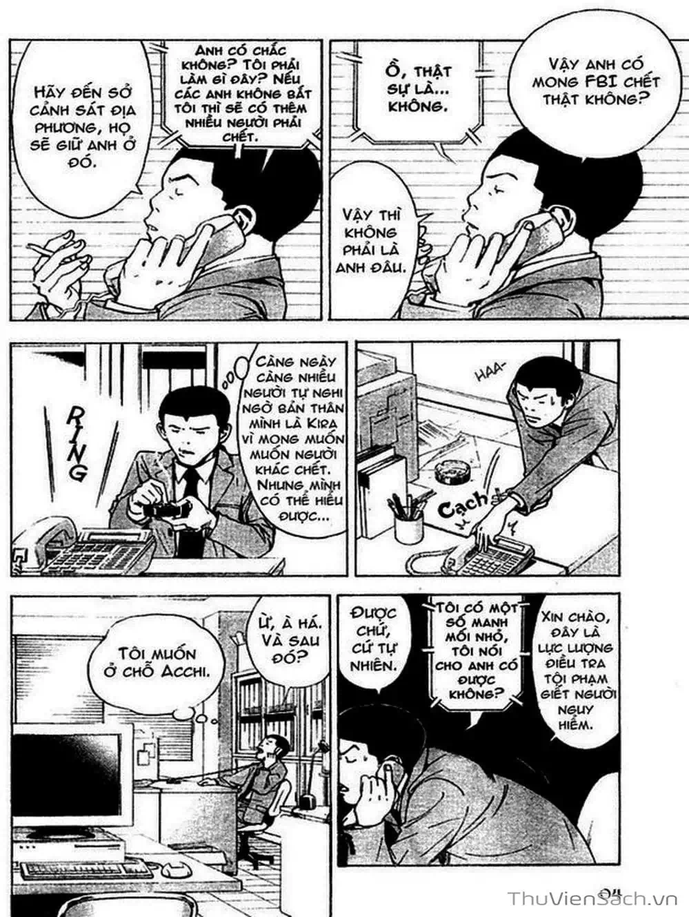 Truyện Tranh Cuốn Sổ Thiên Mệnh - Death Note trang 3