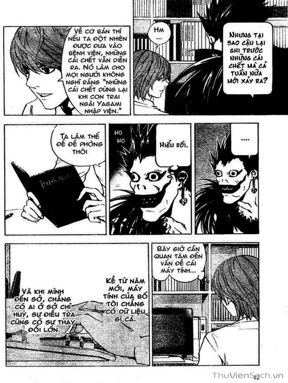 Truyện Tranh Cuốn Sổ Thiên Mệnh - Death Note trang 3