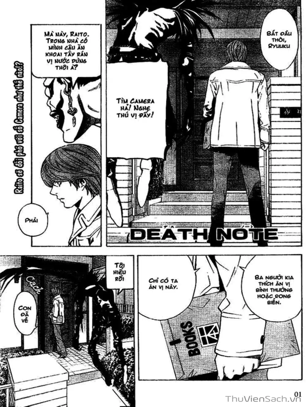 Truyện Tranh Cuốn Sổ Thiên Mệnh - Death Note trang 3