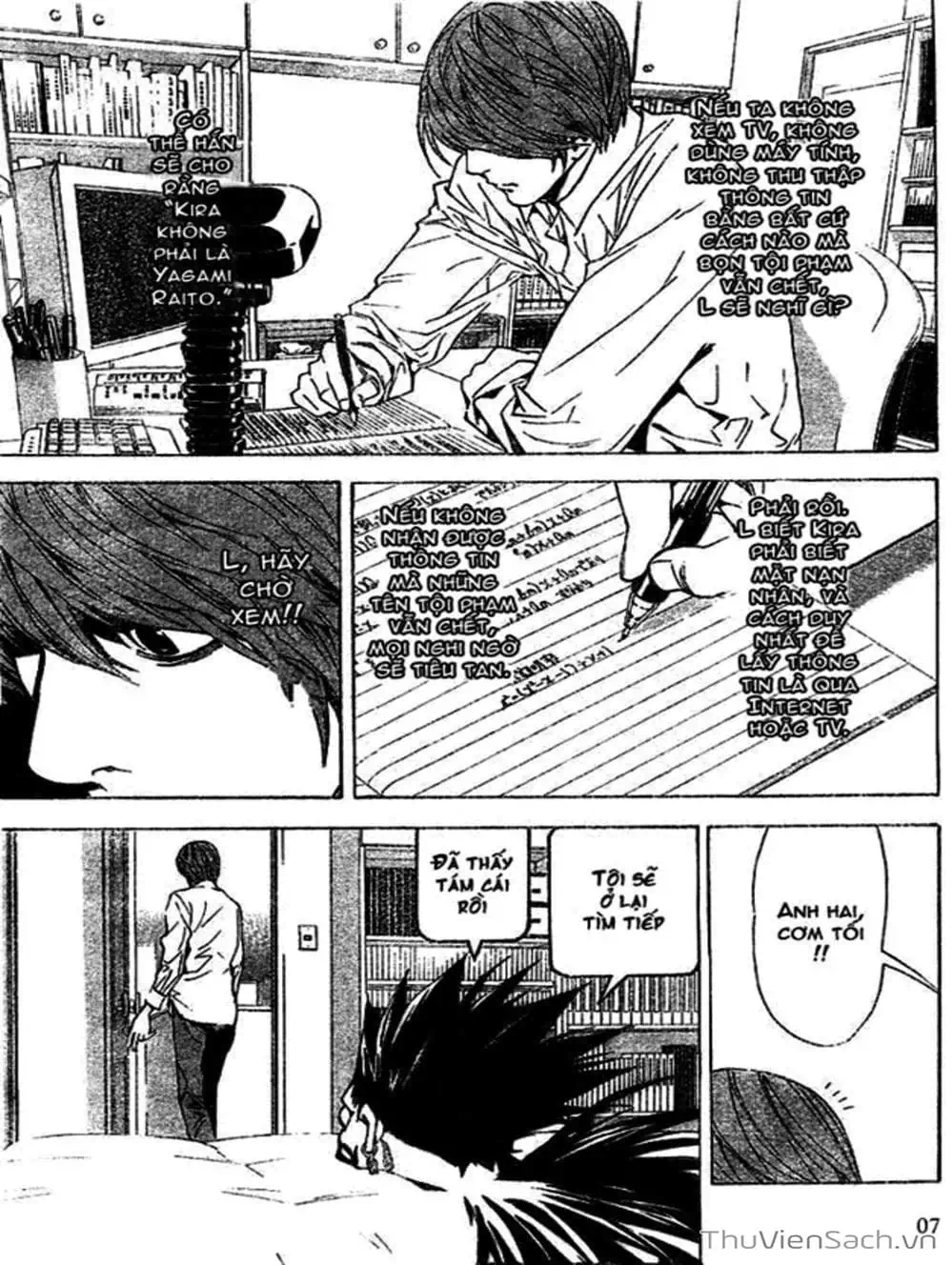 Truyện Tranh Cuốn Sổ Thiên Mệnh - Death Note trang 3