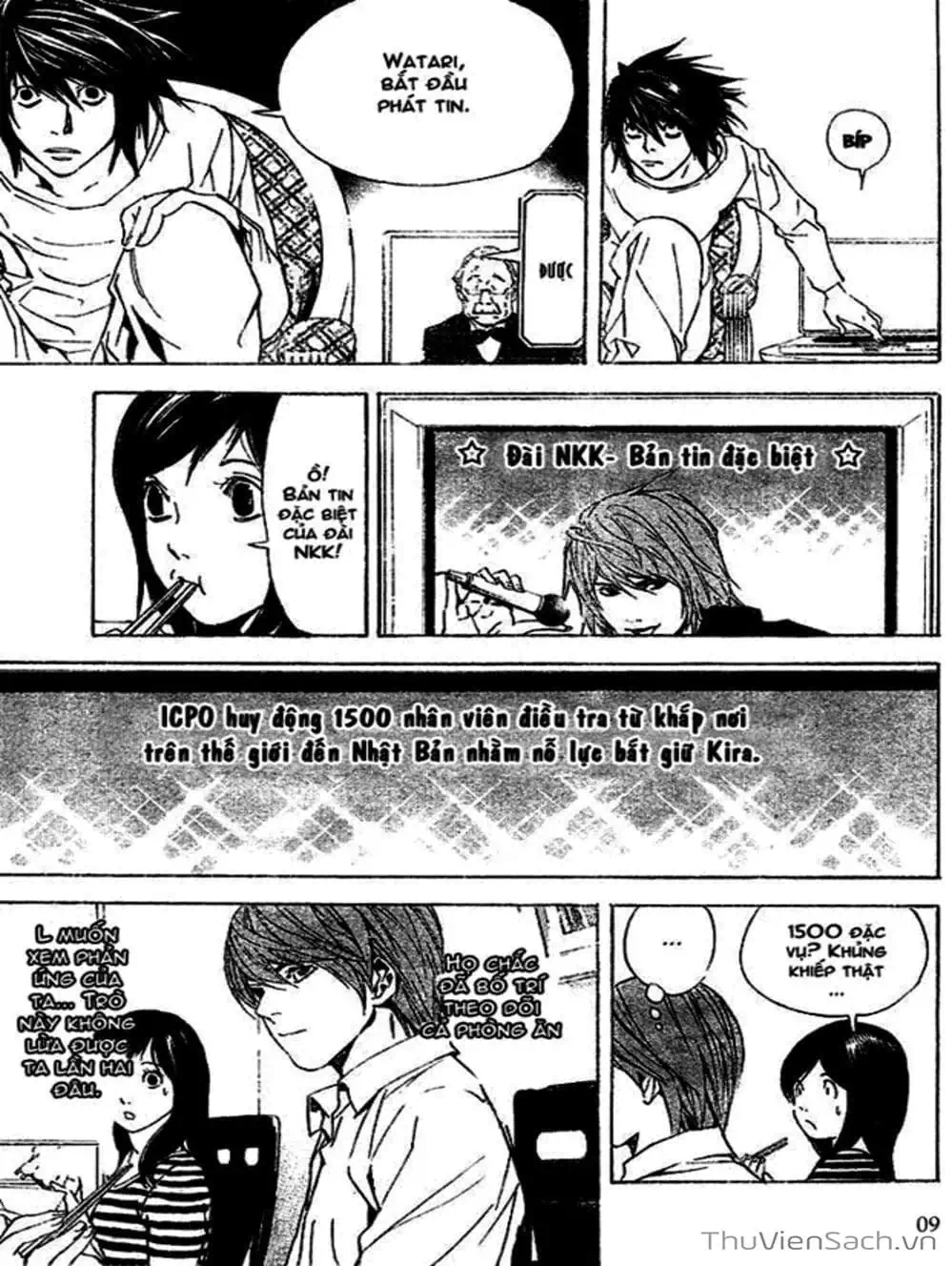 Truyện Tranh Cuốn Sổ Thiên Mệnh - Death Note trang 3