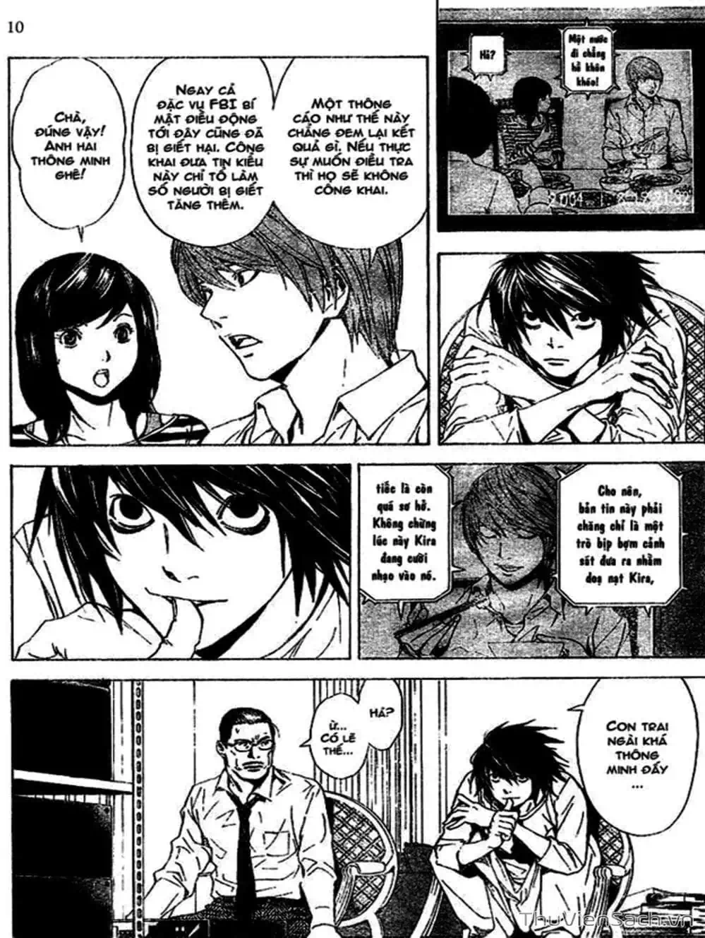 Truyện Tranh Cuốn Sổ Thiên Mệnh - Death Note trang 3