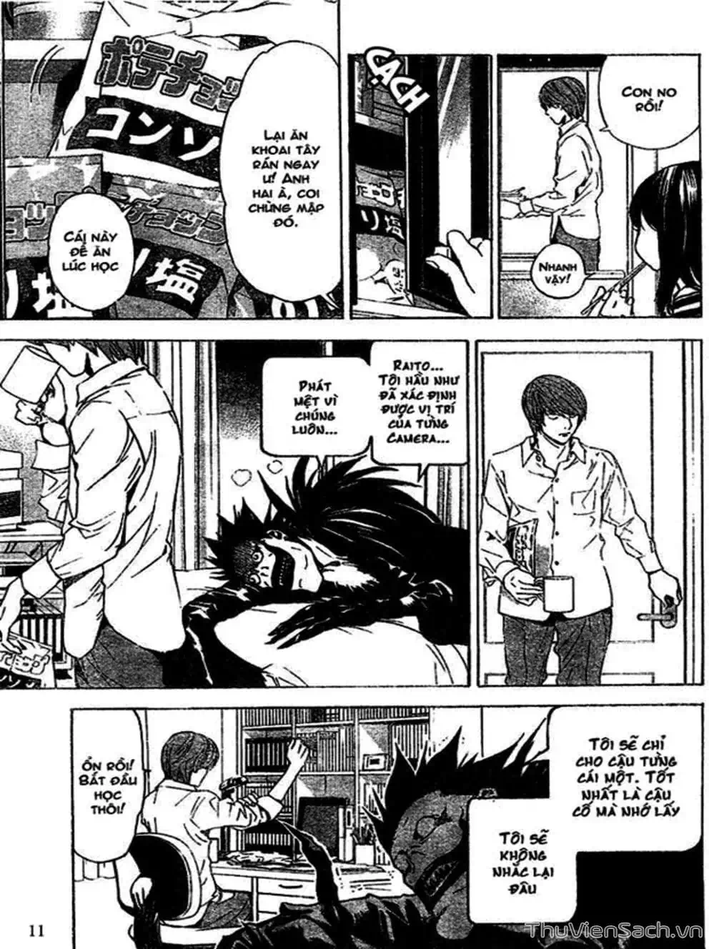 Truyện Tranh Cuốn Sổ Thiên Mệnh - Death Note trang 3
