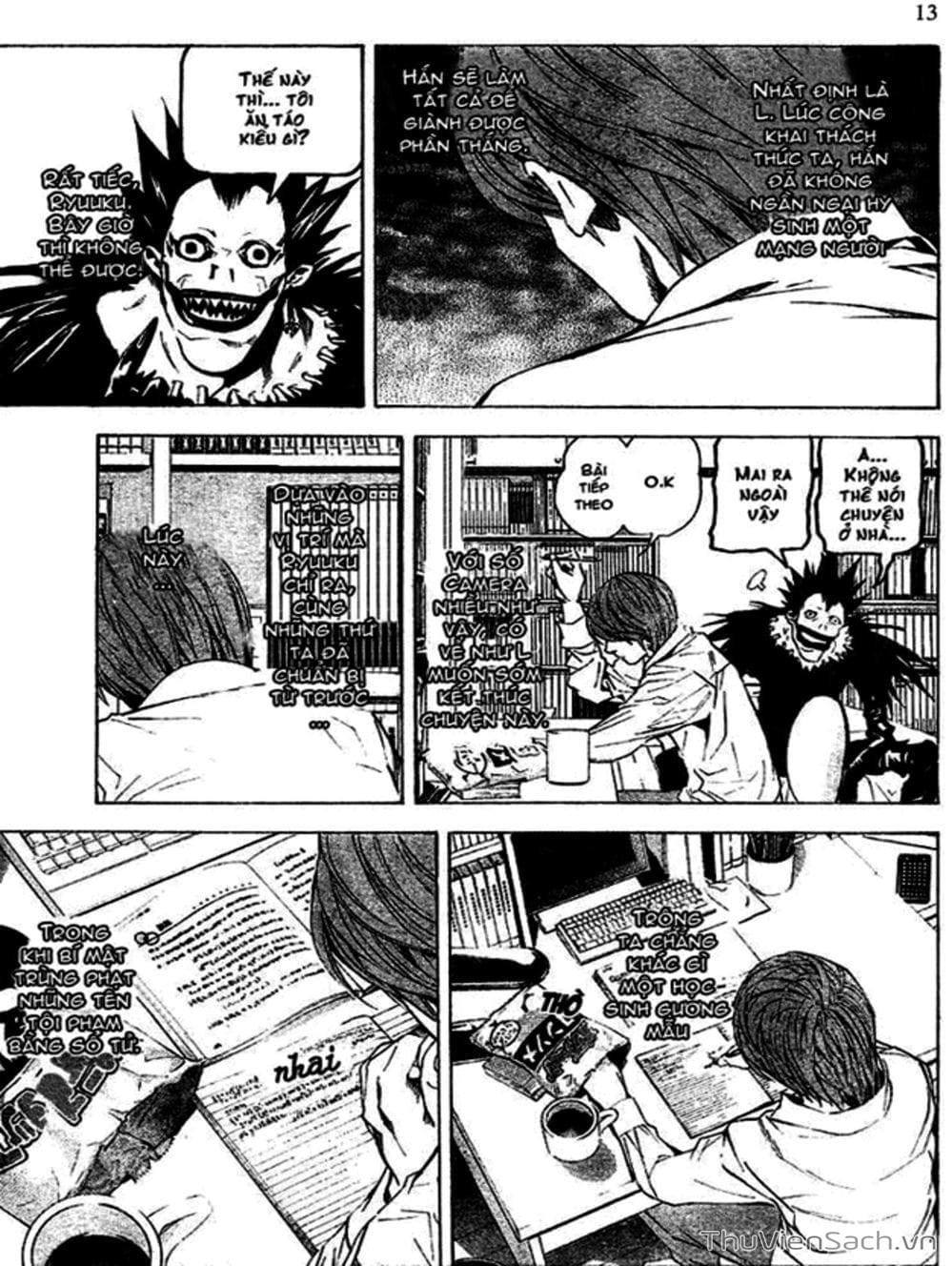 Truyện Tranh Cuốn Sổ Thiên Mệnh - Death Note trang 393