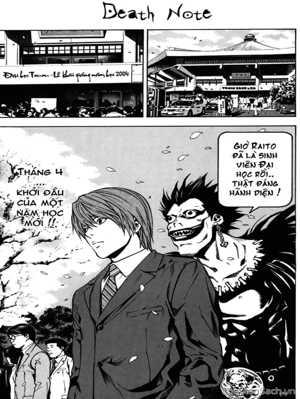 Truyện Tranh Cuốn Sổ Thiên Mệnh - Death Note trang 3