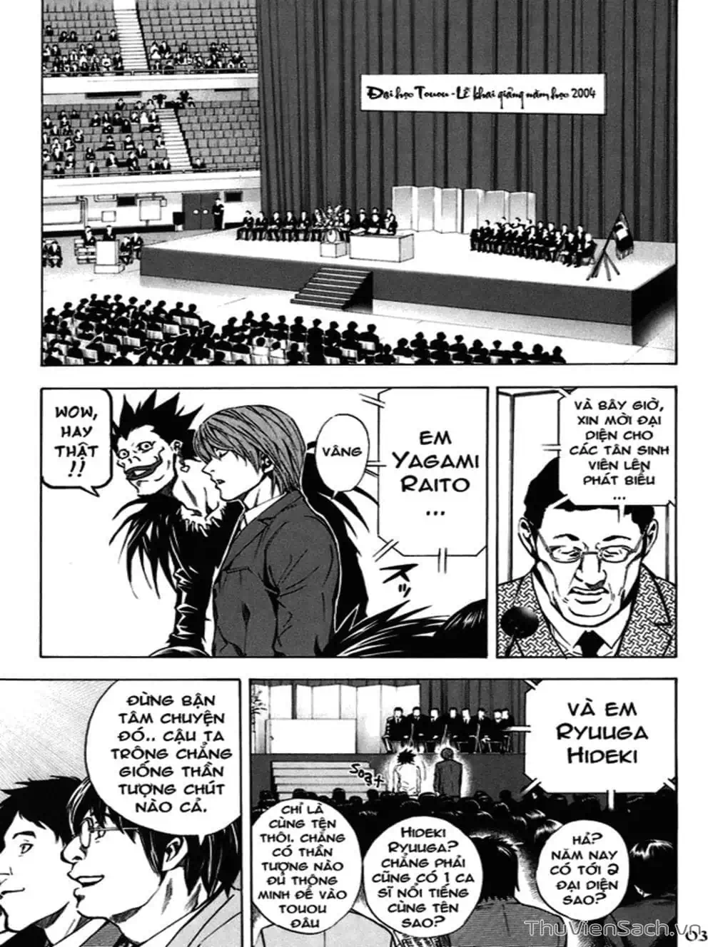 Truyện Tranh Cuốn Sổ Thiên Mệnh - Death Note trang 3