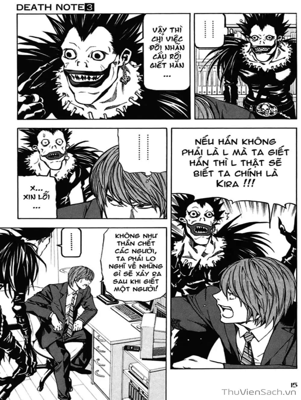 Truyện Tranh Cuốn Sổ Thiên Mệnh - Death Note trang 3