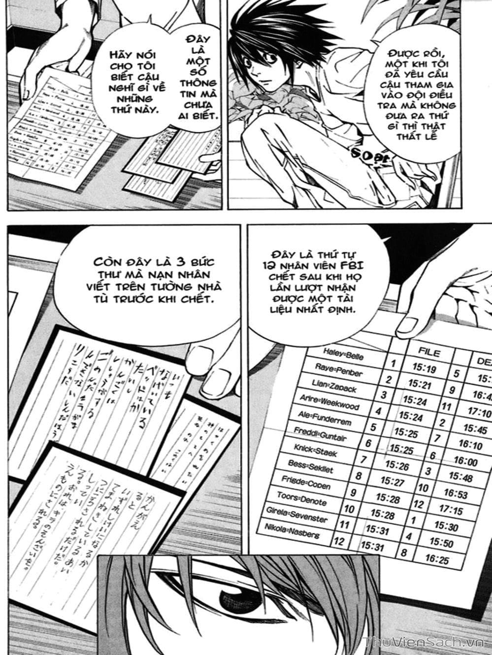 Truyện Tranh Cuốn Sổ Thiên Mệnh - Death Note trang 3
