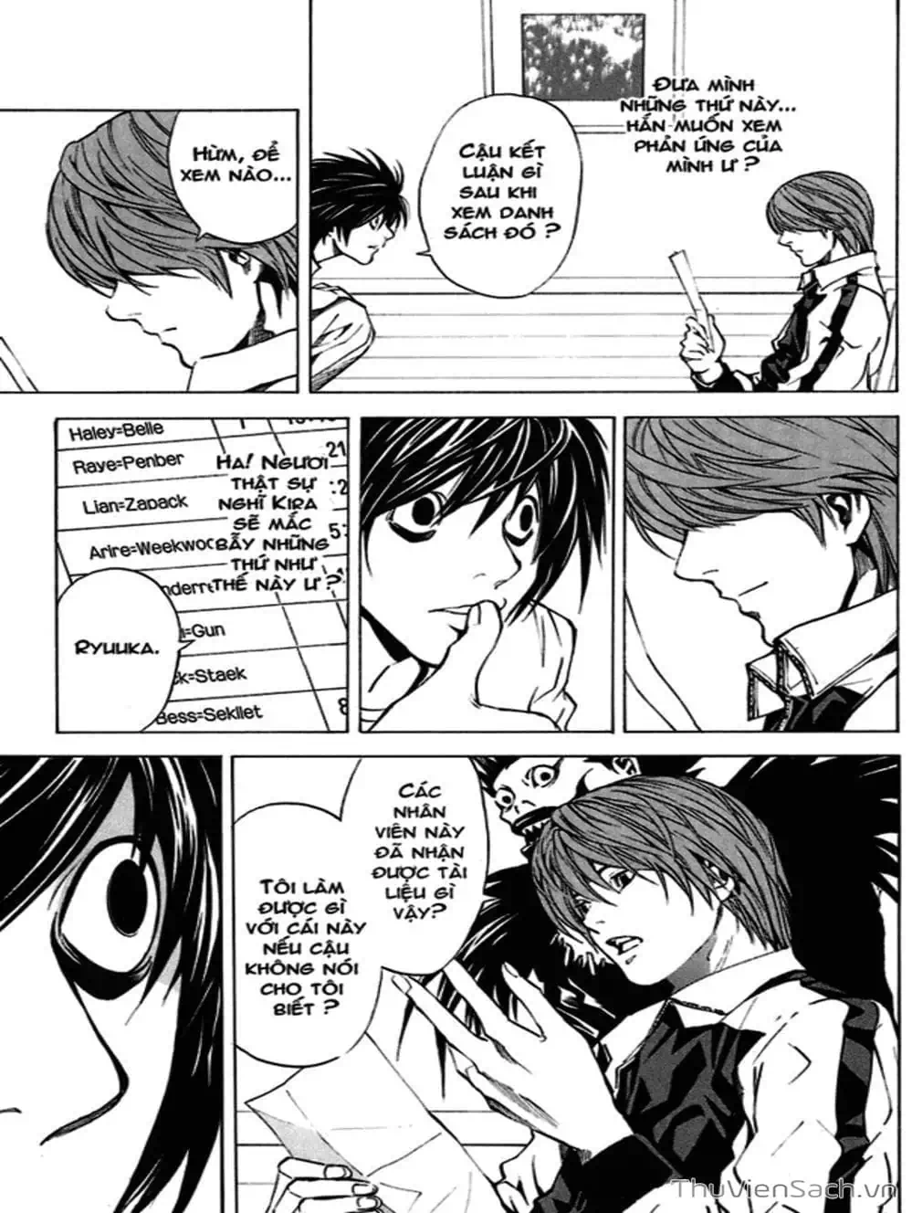 Truyện Tranh Cuốn Sổ Thiên Mệnh - Death Note trang 3