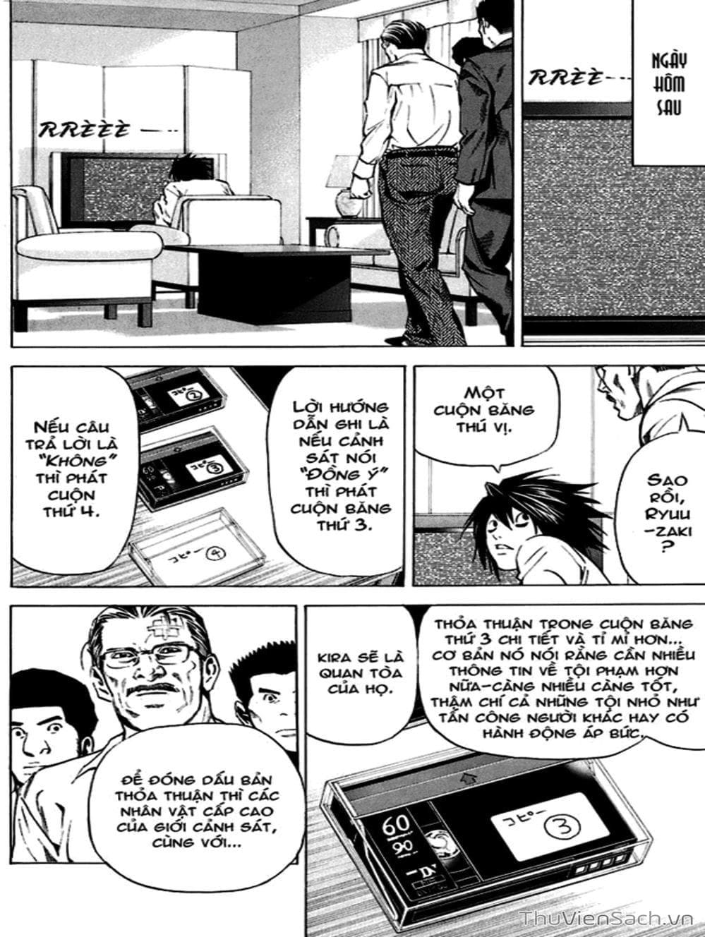Truyện Tranh Cuốn Sổ Thiên Mệnh - Death Note trang 3