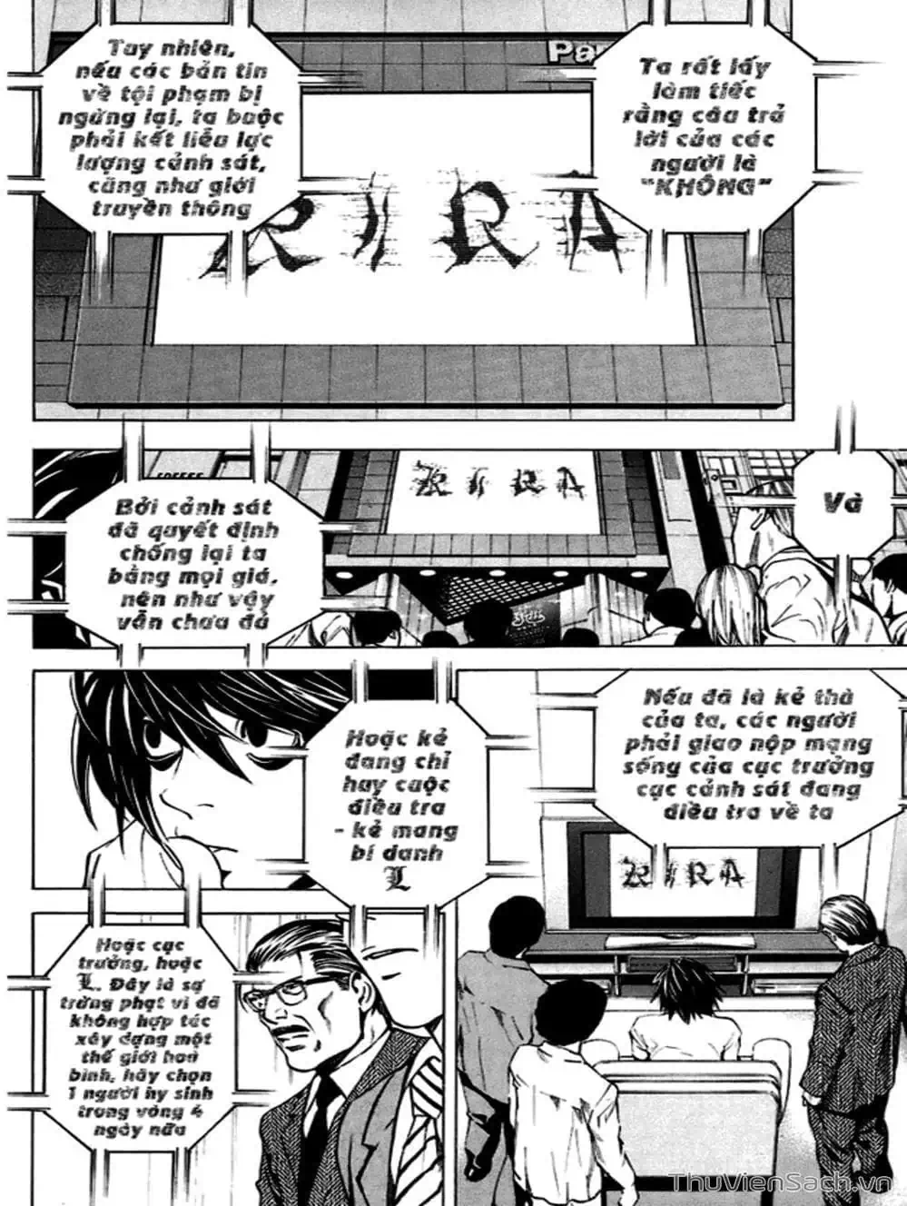 Truyện Tranh Cuốn Sổ Thiên Mệnh - Death Note trang 3