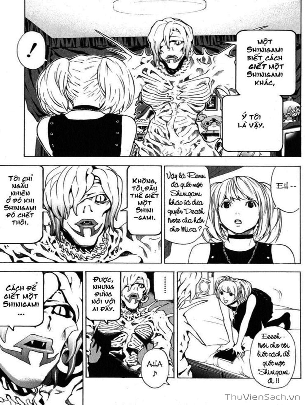 Truyện Tranh Cuốn Sổ Thiên Mệnh - Death Note trang 3