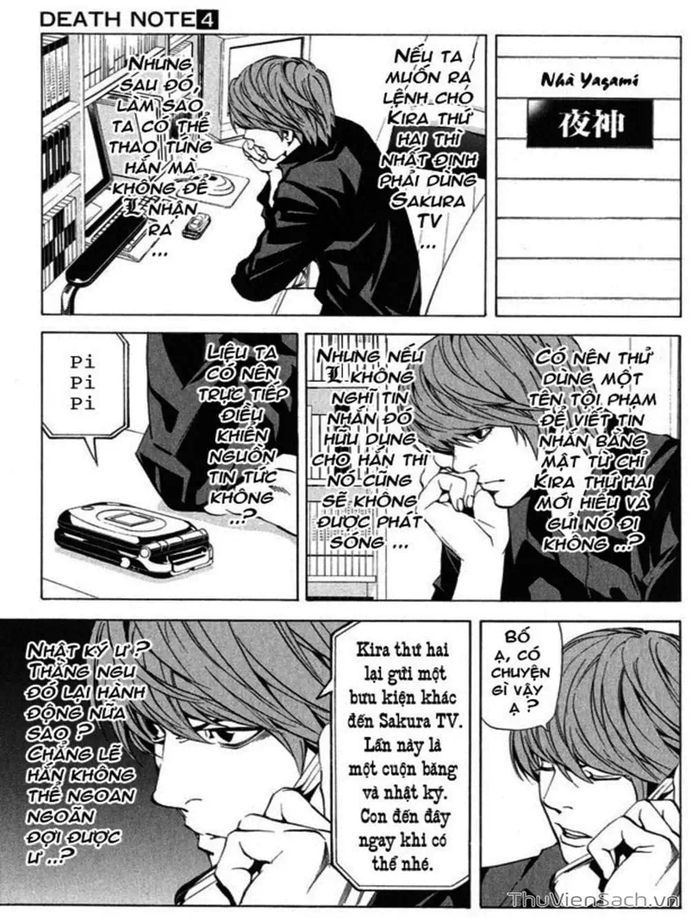 Truyện Tranh Cuốn Sổ Thiên Mệnh - Death Note trang 3
